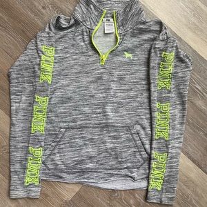 Victoria Secret PINK 1/4 Zip Sweatshirt